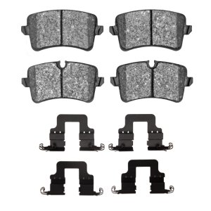Audi A6 Brake Pads - Rear - R1 Concepts - Semi Met - `12-`13